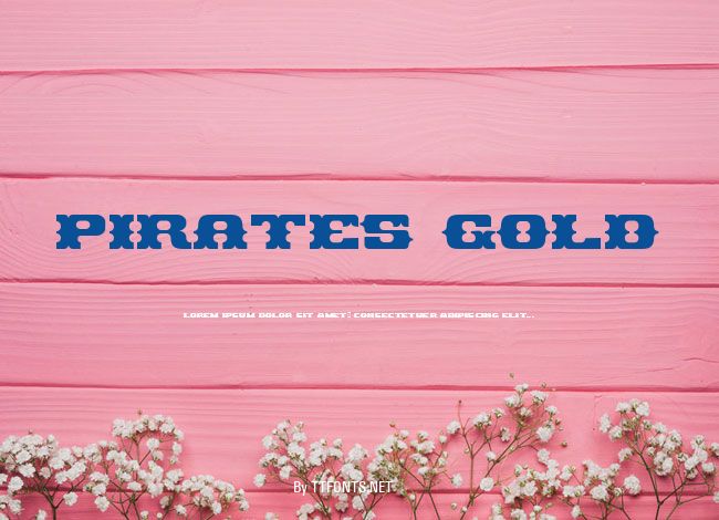 Pirates Gold example